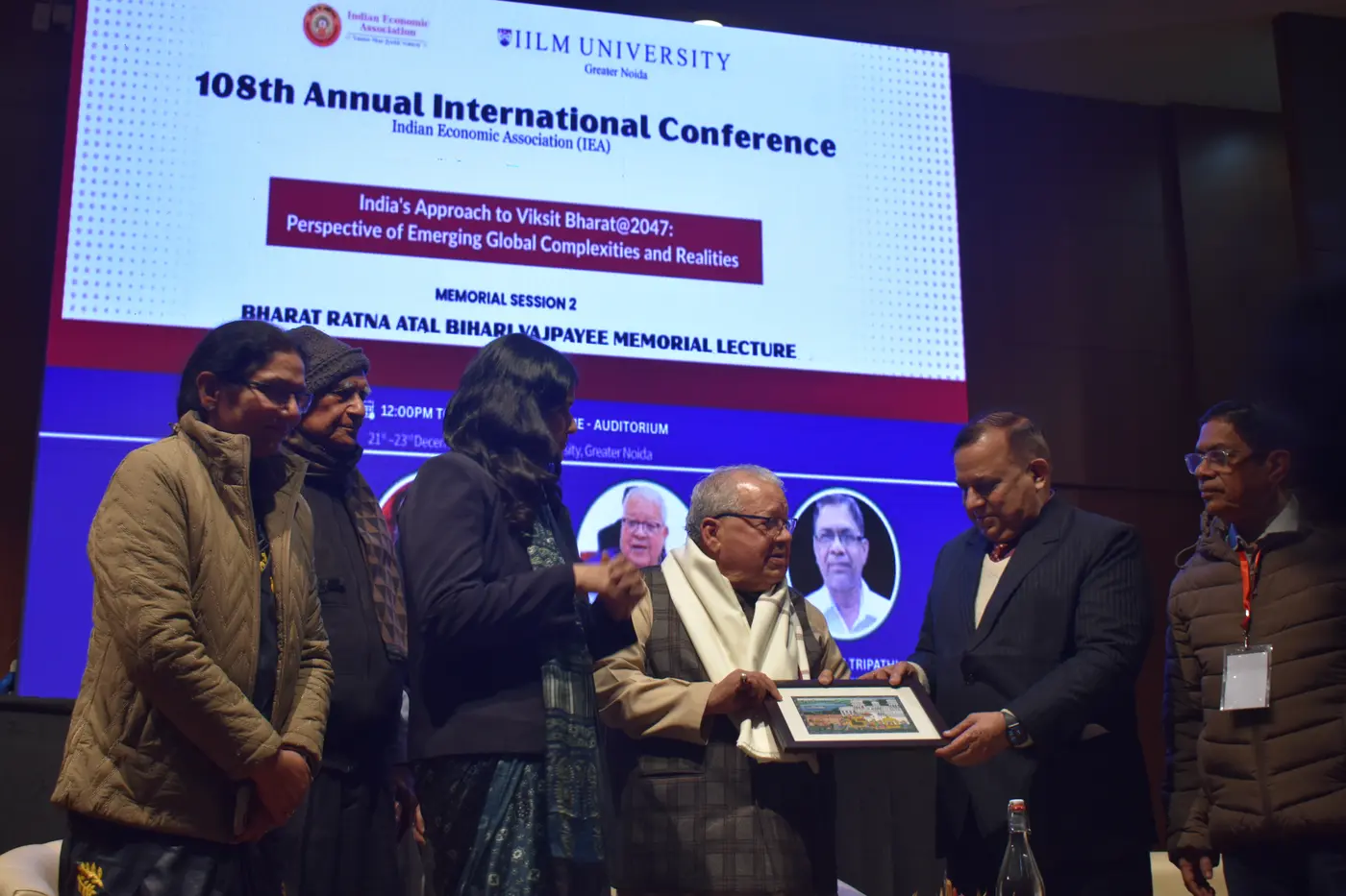 IEA award ceremony and academic gathering